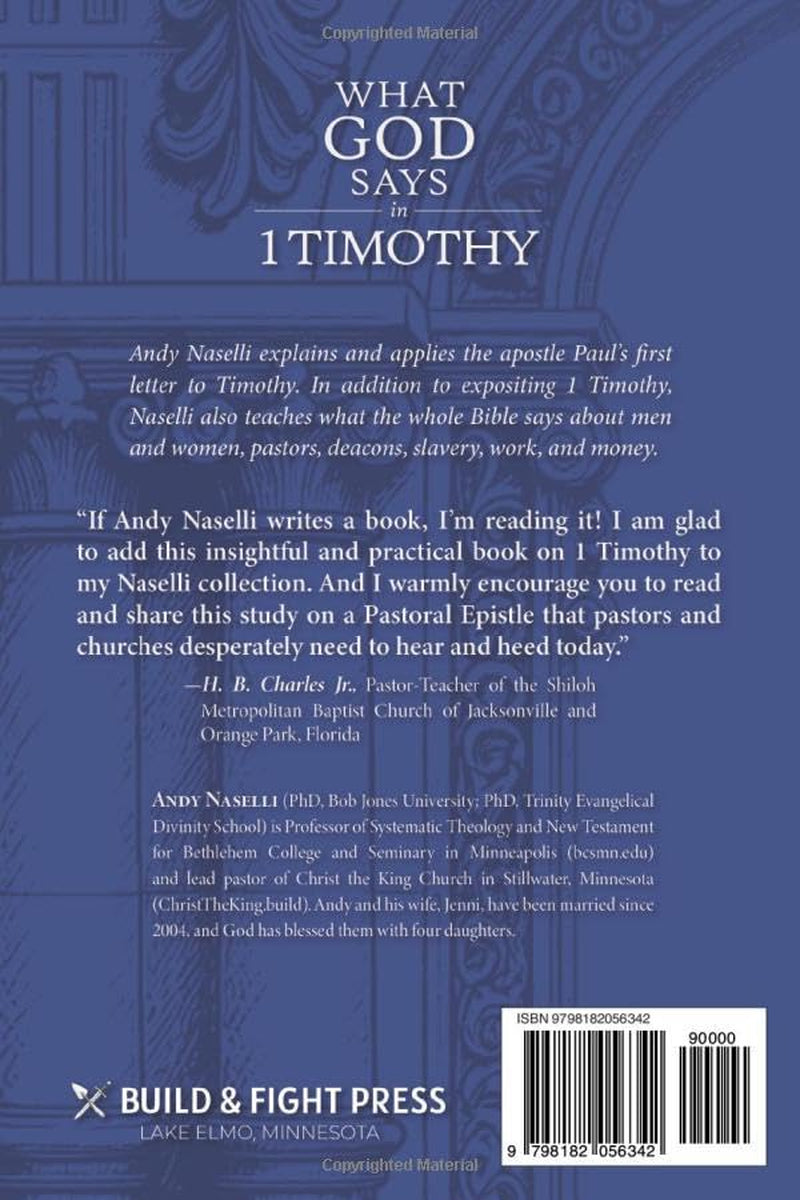 What God Says in 1 Timothy