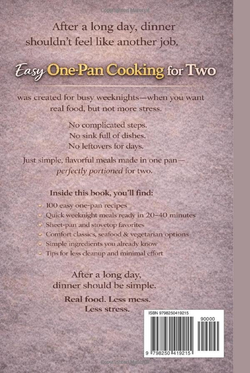 Easy One-Pan Cooking for Two: Quick Weeknight Meals with Minimal Cleanup — Real Food, Less Stress