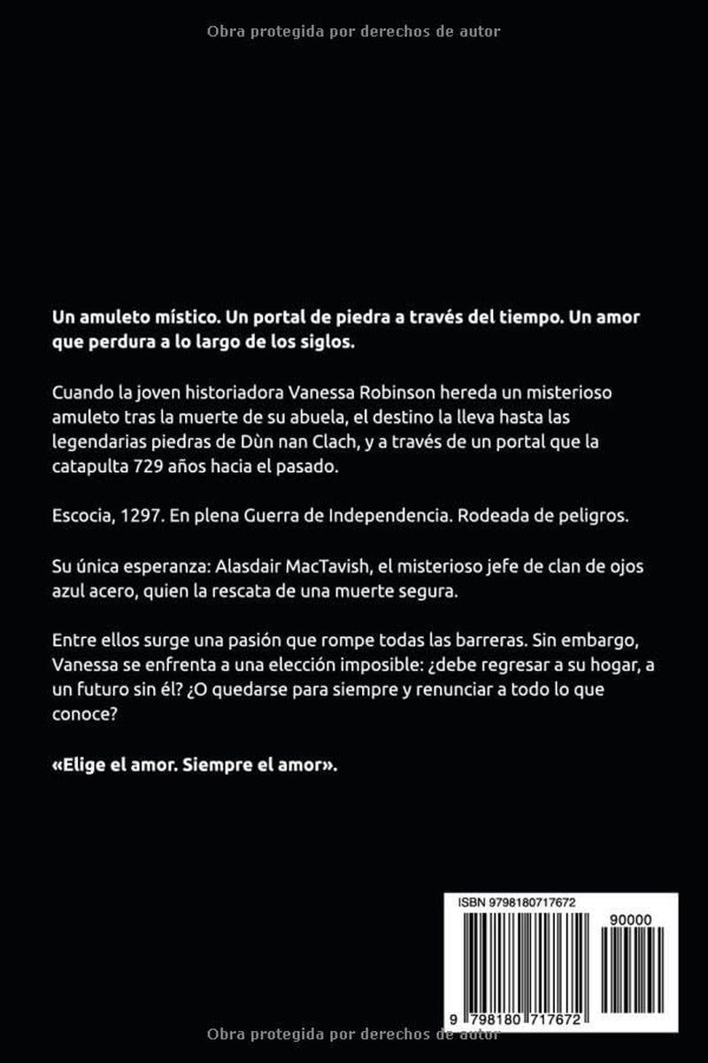 Enamorada de un guerrero highlander: La puerta del tiempo: Una novela de romance y viajes en el tiempo (Spanish Edition)