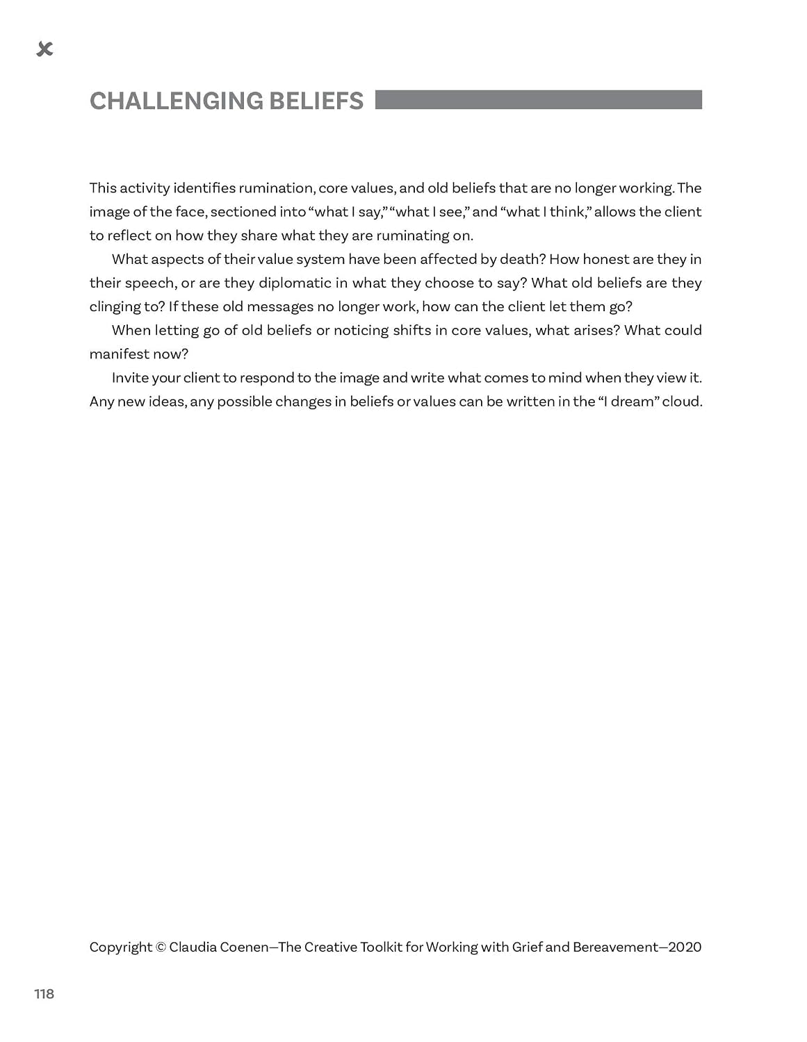 The Creative Toolkit for Working with Grief and Bereavement: A Practitioner's Guide with Activities and Worksheets