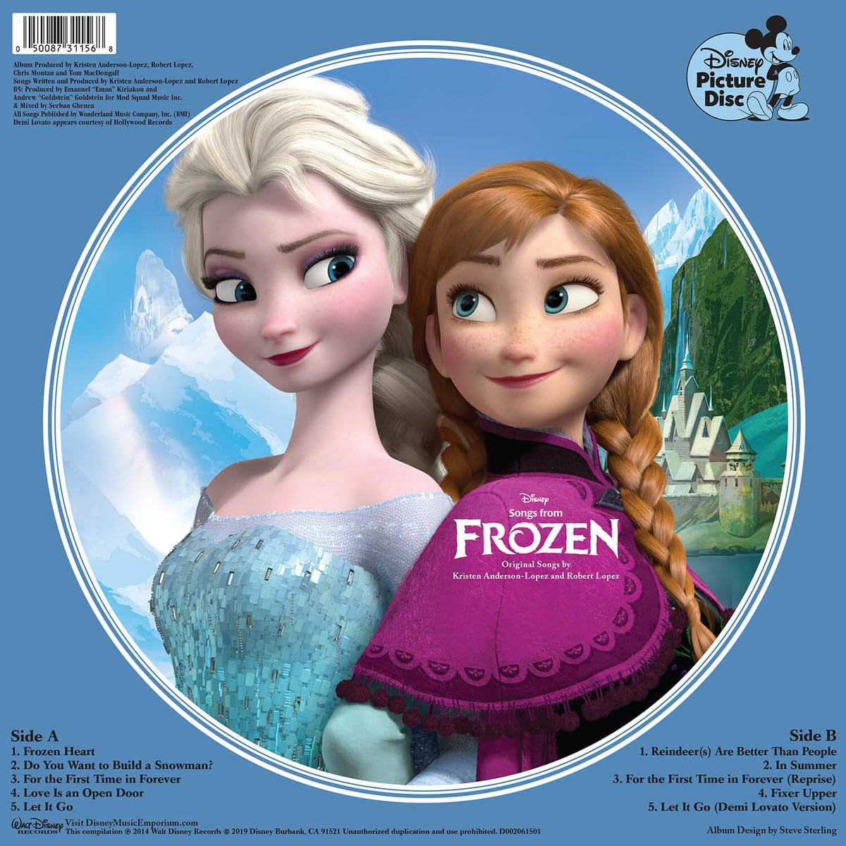 Songs From Frozen [LP]