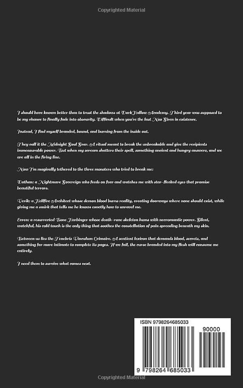 Wicked Vows: A Dark Paranormal Reverse Harem (Cursed Darkness (DarkHallow Academy))