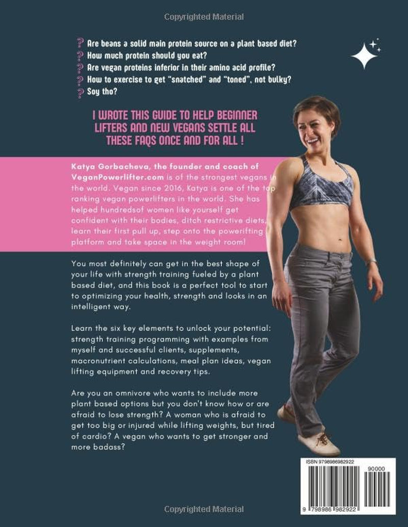 Vegan Powerlifting Starter Guide: For Women Aspiring to be Strong and Confident