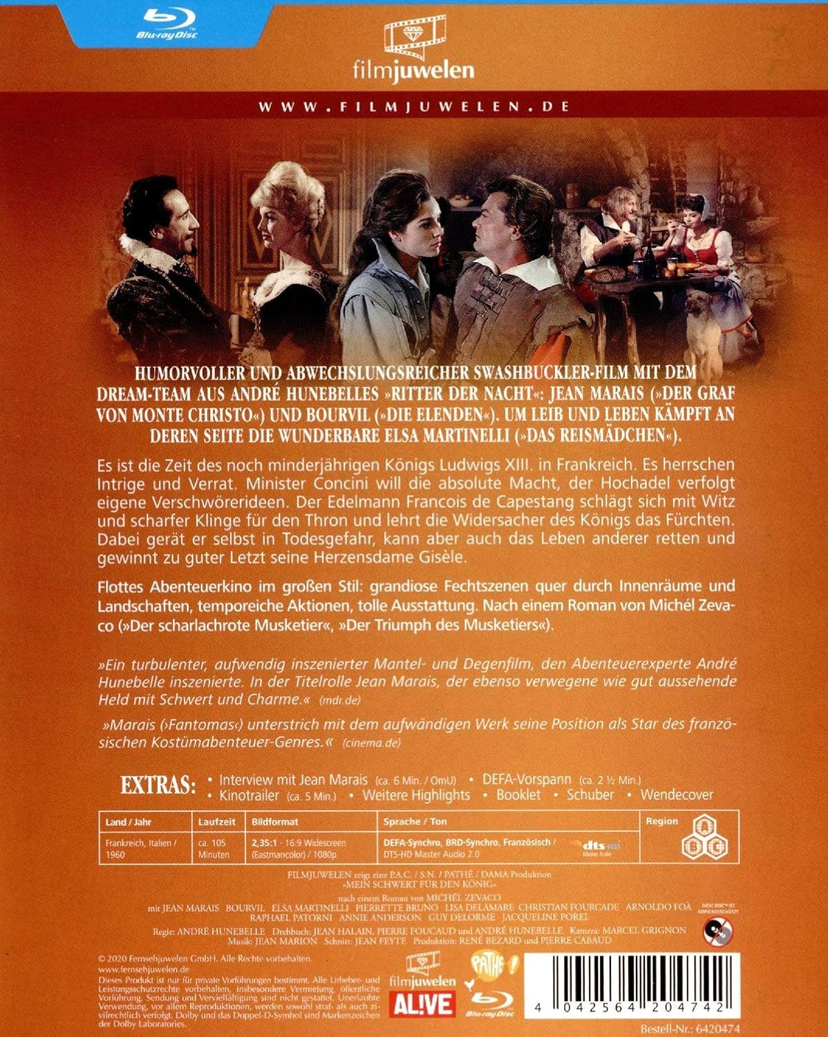 Mein Schwert für den König, 1 Blu-ray