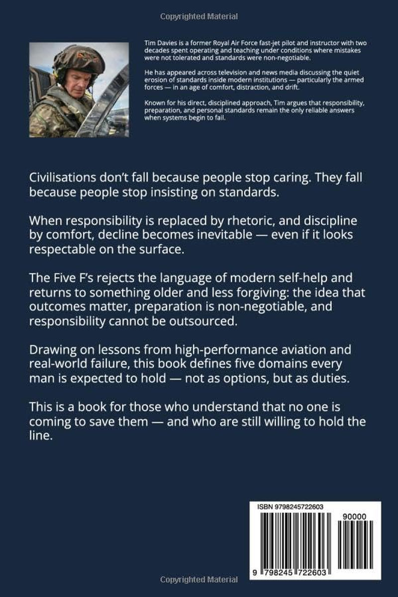 The Five F’s: A Pilot’s Guide to Purpose, Precision, and Performance: Lessons from the Cockpit to Master Fitness, Family, Finance, Fuel, and Faith