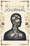 The Literary Mind Reading Journal: A Dark Academia Inspired Book Tracker and Review Log | 6x9, 100 Pages: Elegant Botanical and Gold Design Notebook ... and Favorite Quotes | Structured Pages