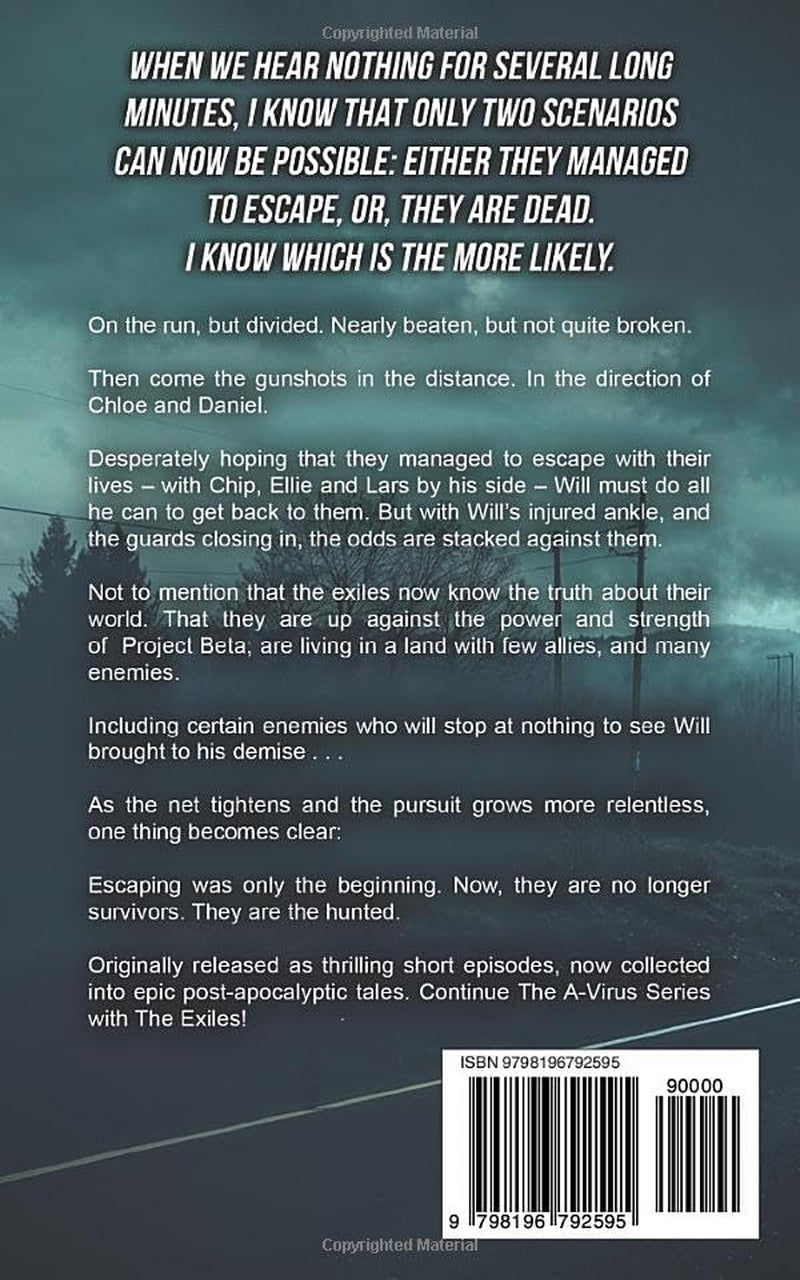 The Exiles – The A-Virus Episodes 8-10 – A thrilling post-apocalyptic survival story (The A-Virus Collected Episodes)