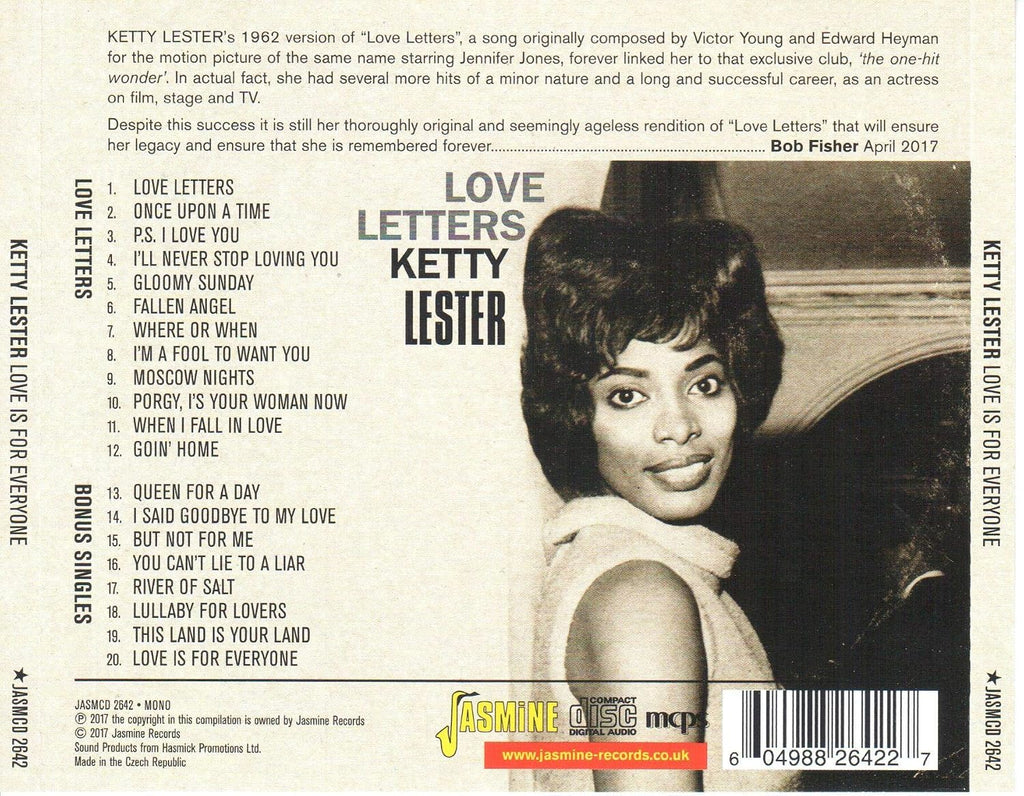 Love Is For Everyone - The 1962 Sessions ORIGINAL RECORDINGS REMASTERED
