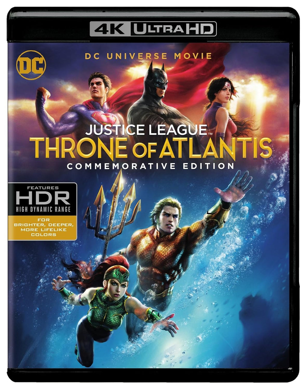 DCU Justice League: Throne of Atlantis Commemorative Edition (4K Ultra UHD)