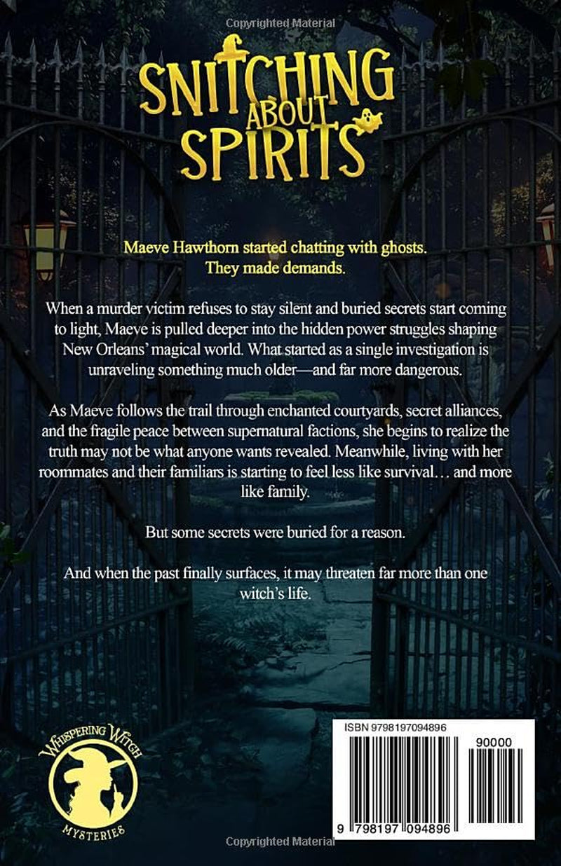 Snitching About Spirits (Whispering Witch Mysteries)