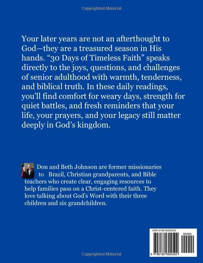30 Days of Timeless Faith: A Devotional for Senior Adults