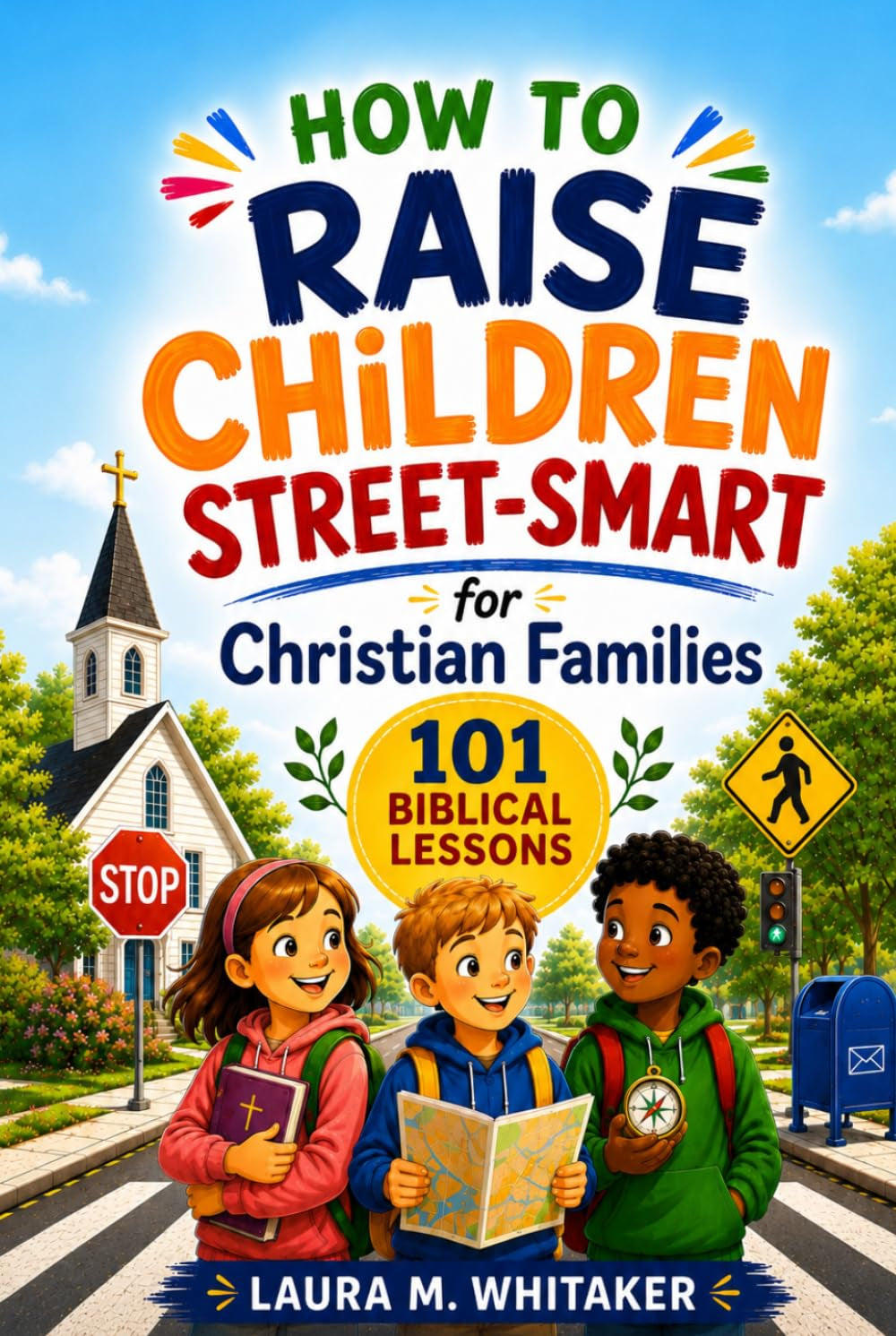 How to Raise Children Street-Smart for Christian Families: 101 Biblical Lessons, Real-Life Scenarios, Prayers, and Action Steps to Help Kids Build Awareness, Boundaries, Courage, and Wise Judgment