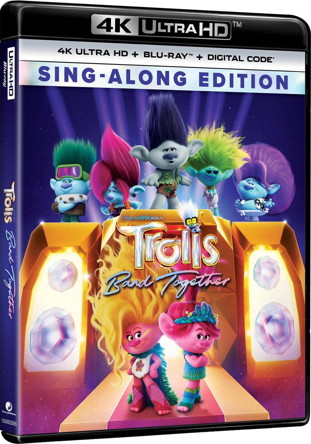 Trolls Band Together - Sing-Along Edition 4K Ultra HD + Blu-ray + Digital