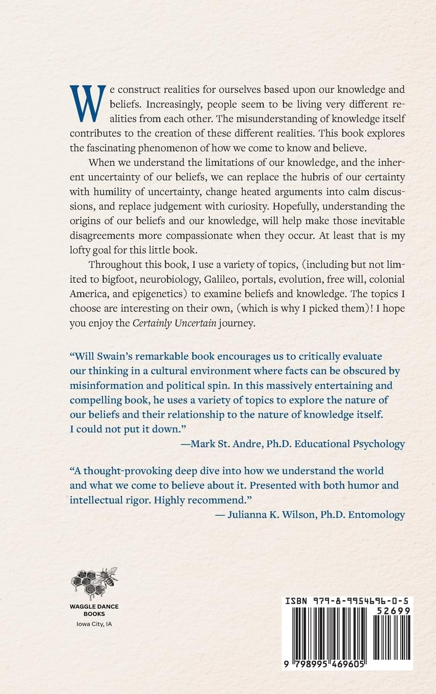 Certainly Uncertain: The Limitations of Knowledge and the Uncertainty of Belief