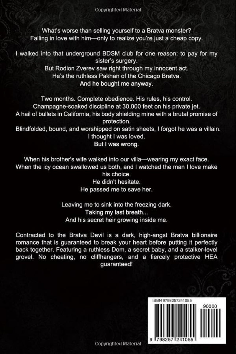Contracted to the Bratva Devil: A Runaway Secret Baby Age Gap Dark Mafia Holiday Romance (Forbidden Mafia Kings)