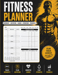 Fitness Planner & Workout Log Book: Track Meals, Training, Cardio & Hydration