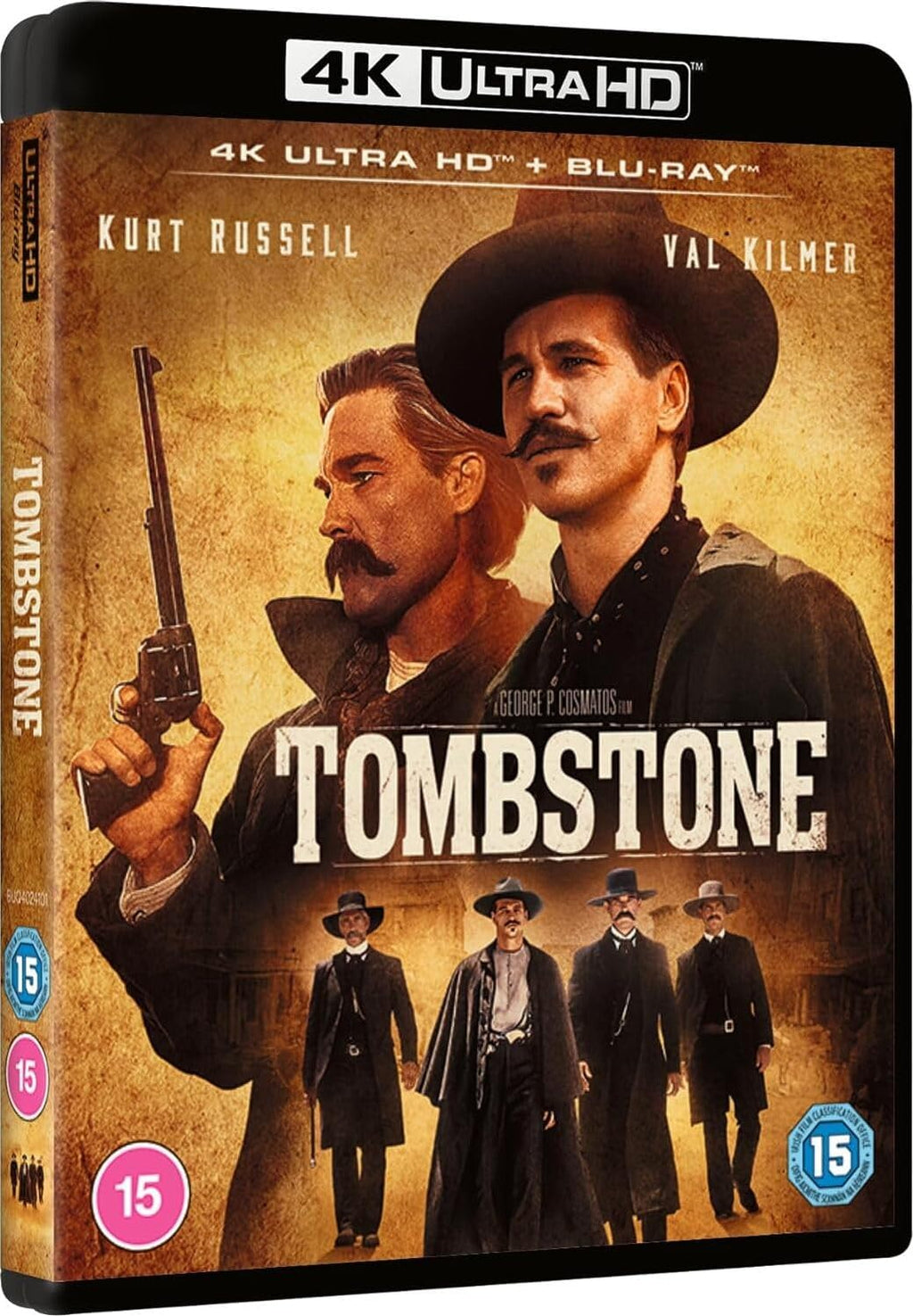 Tombstone (Bonus Features Included) [4K UHD + Blu-ray] [Region Free]