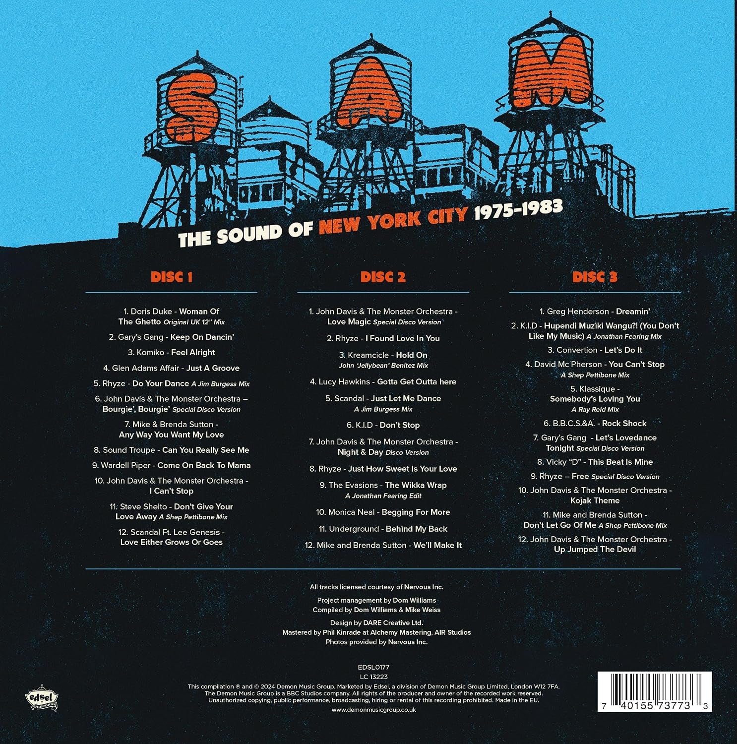 Sam Records Anthology: The Sound Of New York City 1975-1983 / Various