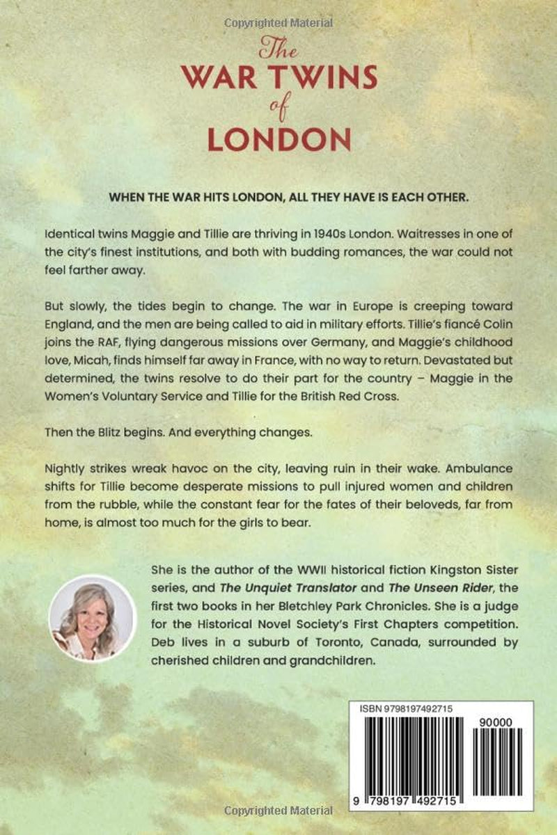 The War Twins of London: A WWII Historical Fiction Novel (The Kingston Sisters Series)