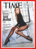 TIME Magazine: TIME 100 Next Tate McRae, issue dated 13th Oct 2025, Europe Edition.