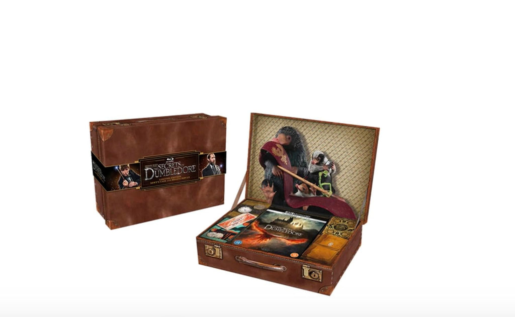 Fantastic Beasts: The Secrets of Dumbledore, 4K Ultra HD + Blu-ray, With Limited Edition Newt Collector's Case, Region Free
