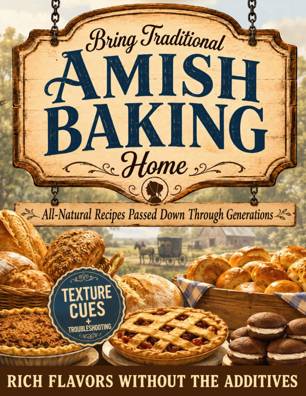 Bring Traditional Amish Baking Home: All-Natural Recipes Passed Down Through Generations for Rich Flavor Without Artificial Additives | Foolproof Guidance for Ultra-Moist Breads, Rolls & Pastries