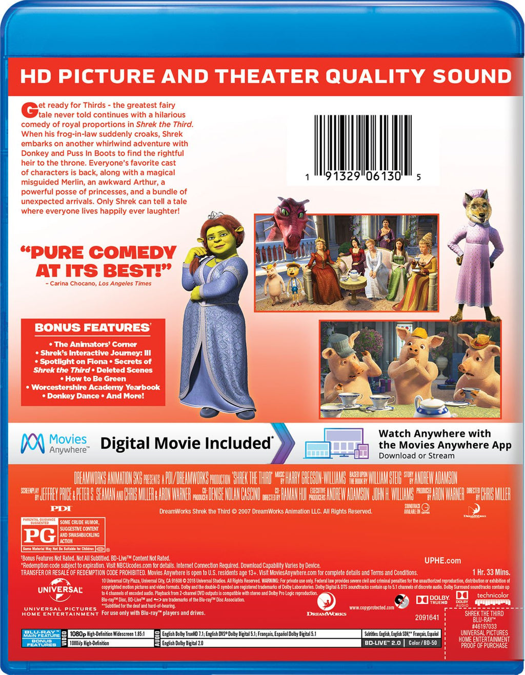 Shrek the Third [Blu-ray]