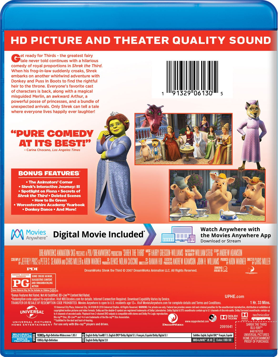Shrek the Third [Blu-ray]