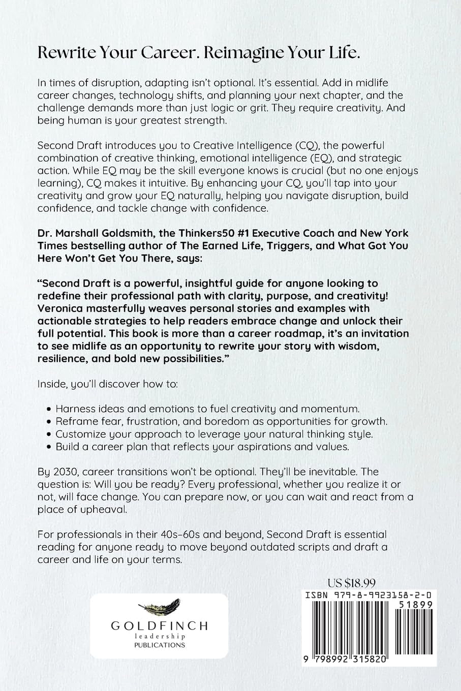 Second Draft: Rewrite Your Midlife Career With Creative Intelligence