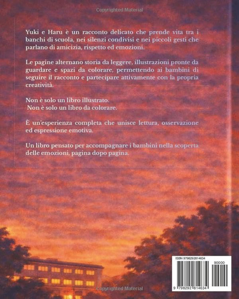 YUKI E HARU: UNA STORIA DA COLORARE (Italian Edition)