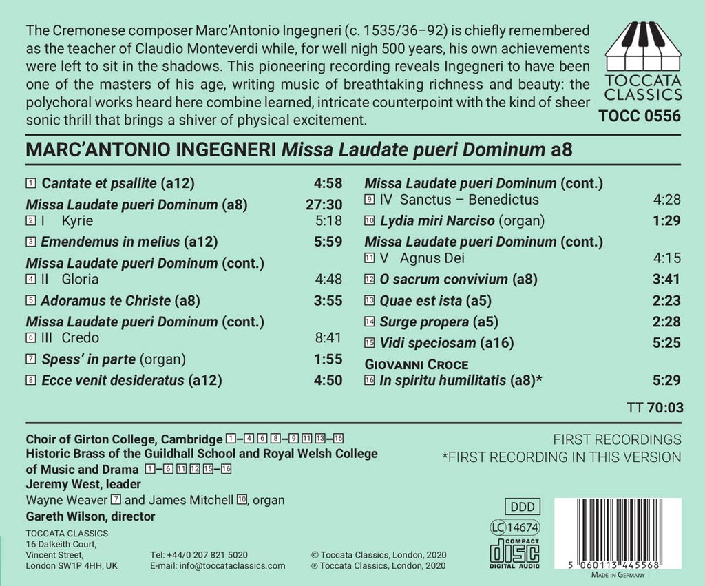 Missa Laudate Pueri Dominum