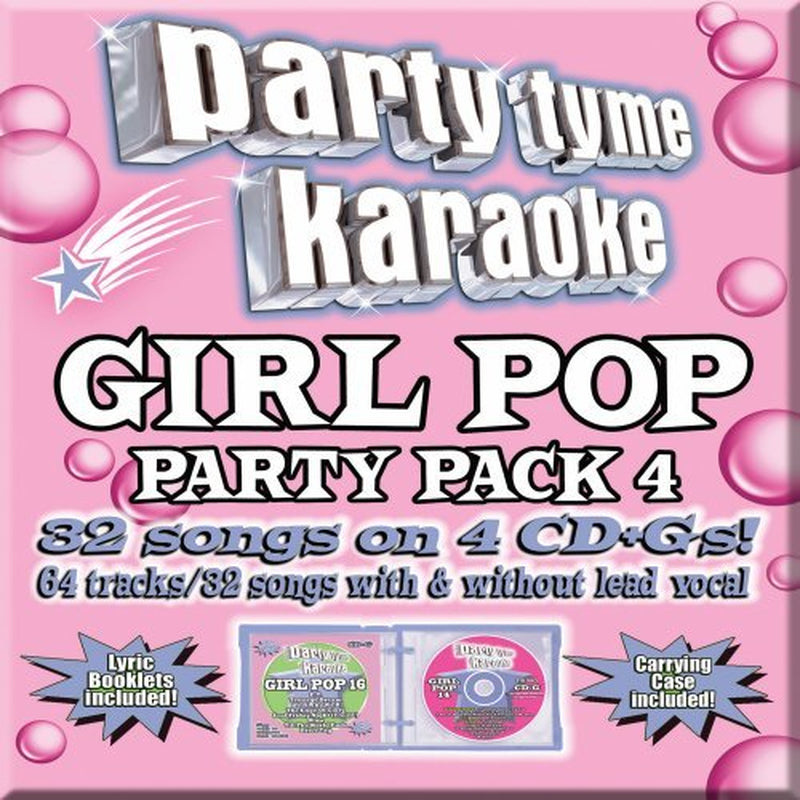 Party Tyme Girl Pop Party Pack 4