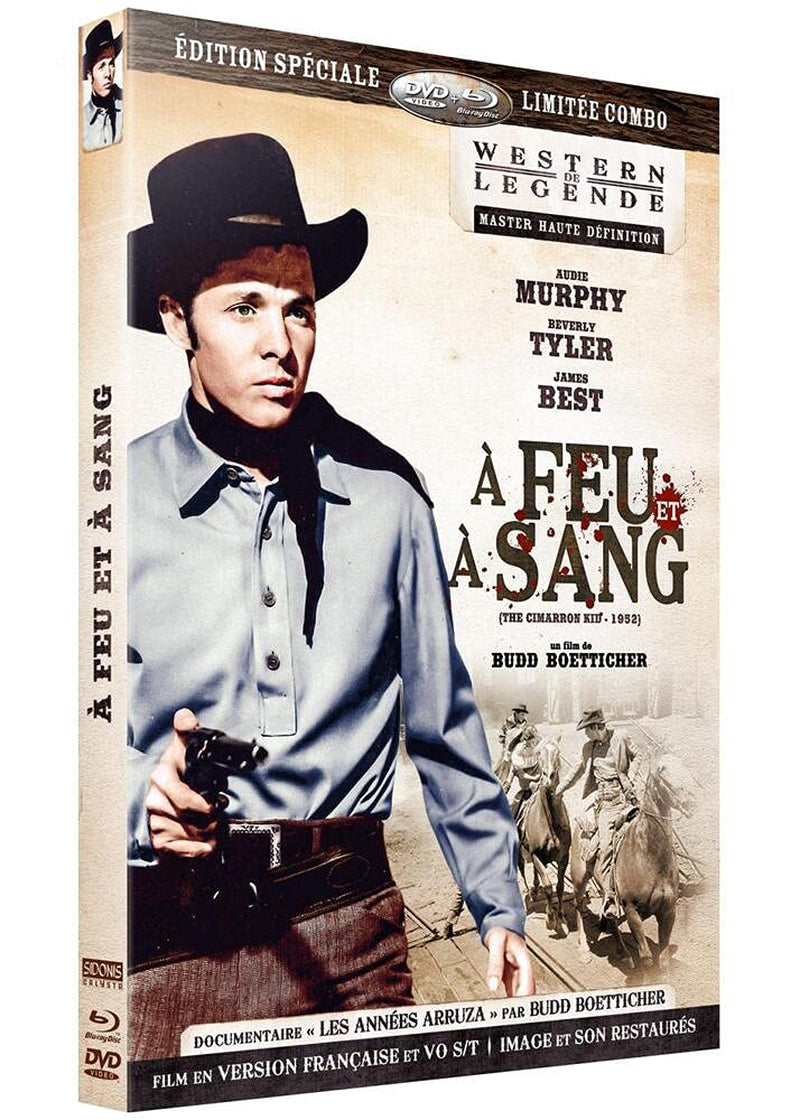 The Cimarron Kid (Blu-Ray & DVD Combo) [ Blu-Ray, Reg.A/B/C Import - France ]