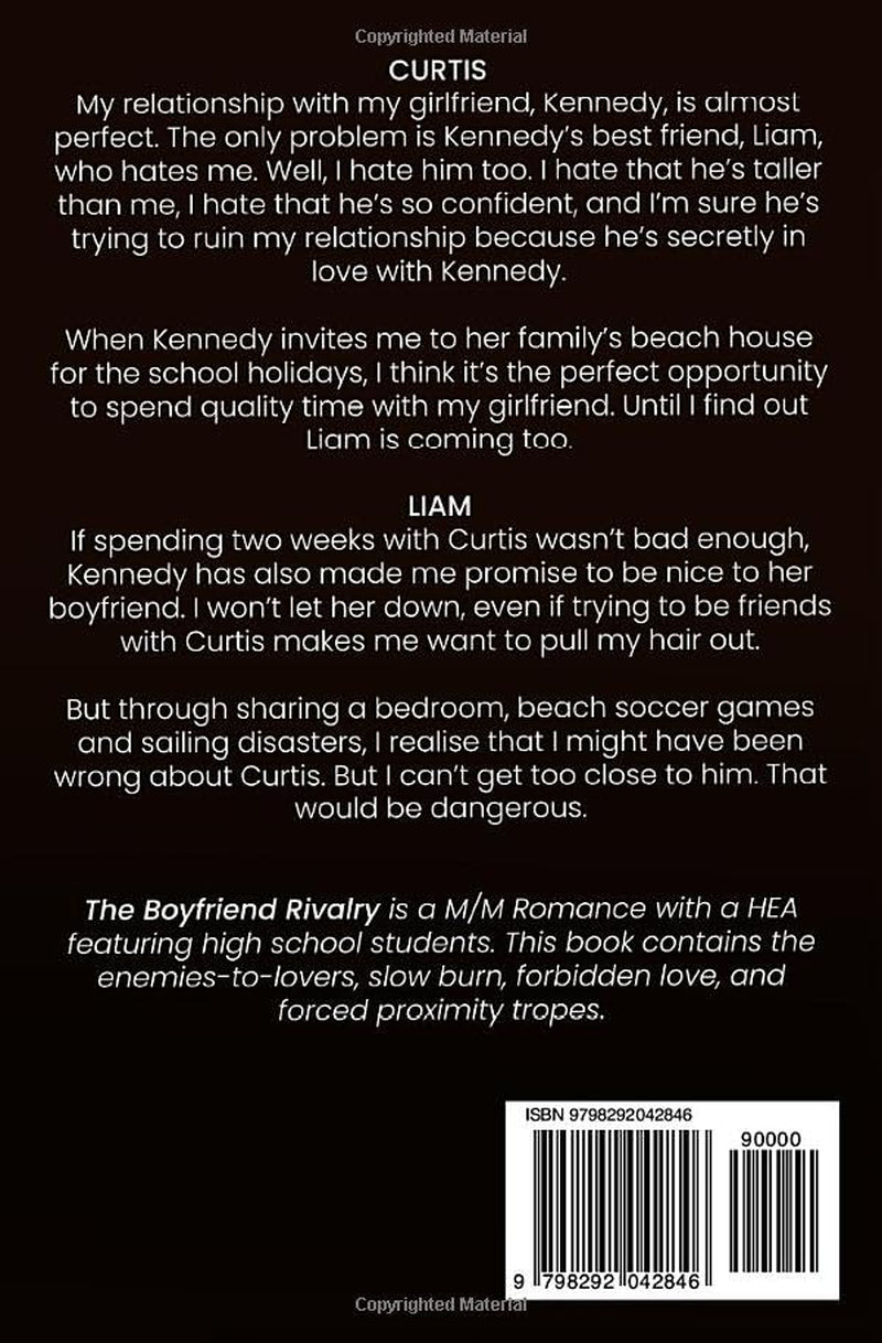 The Boyfriend Rivalry: An MM Enemies to Lovers High School Romance (Easton Grammar #1)