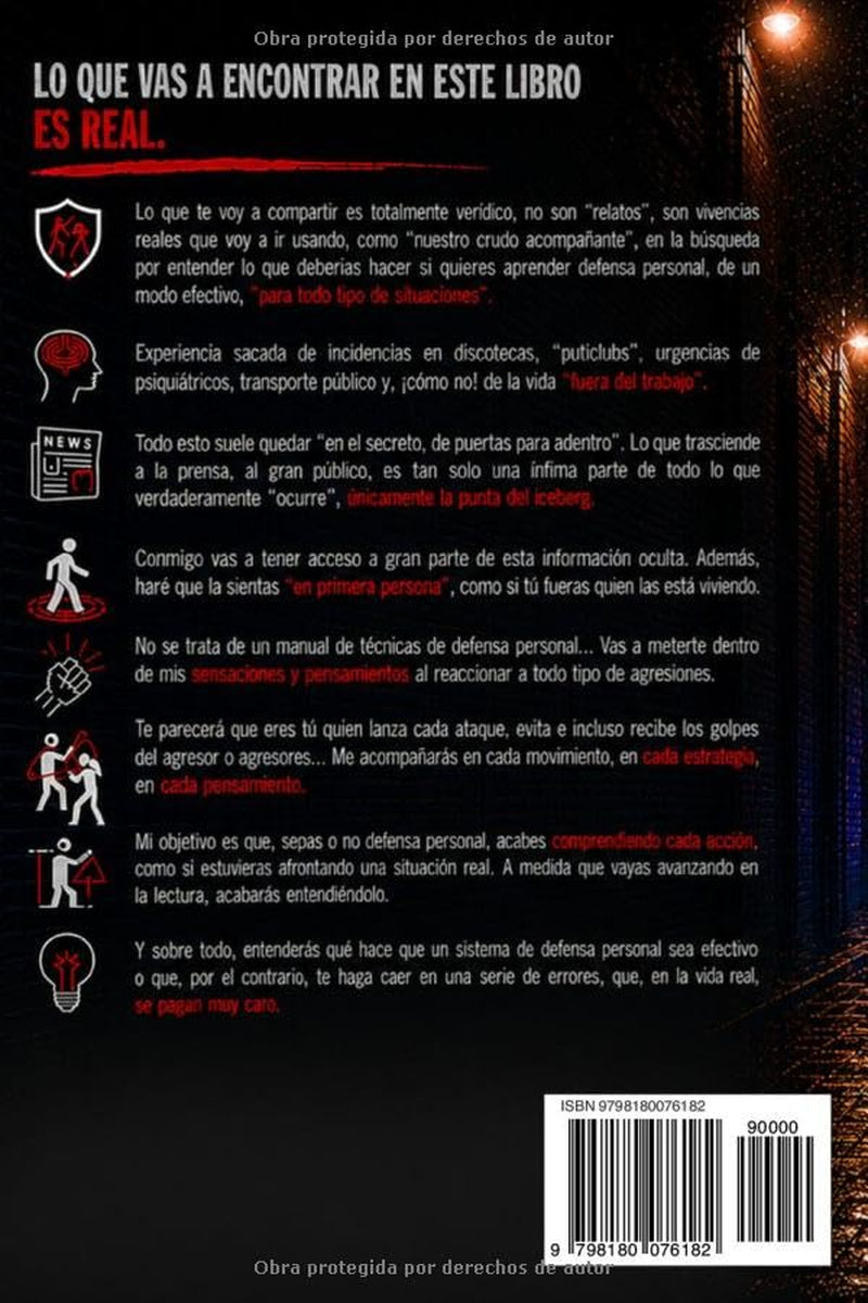 Defensa Personal: Cómo Defenderte en la Calle con Técnicas de Autodefensa y Supervivencia Urbana Ilustrado a Color (Spanish Edition)