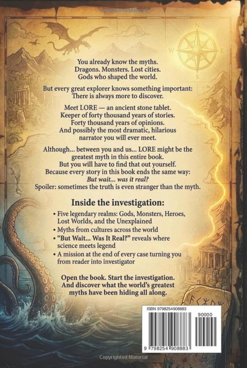 World’s Greatest Myths: A Young Explorer's Guide to Gods, Creatures, Legends, and Lost Empires (B&W Edition)