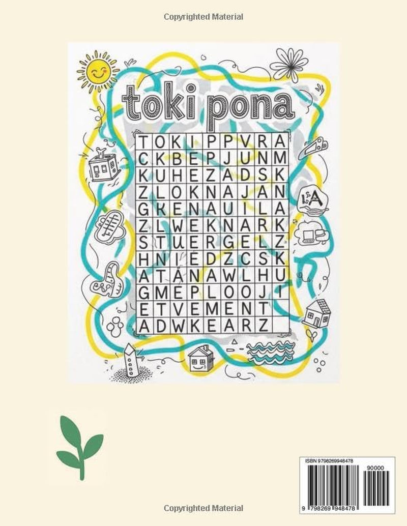 Toki Pona Word Search Puzzle Book: Discover Toki Pona Through Word Puzzles (Toki Pona · Minimalist Mind Series)