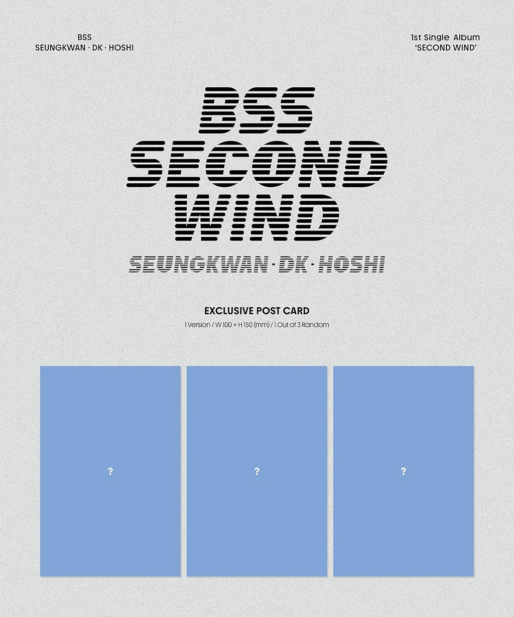 BSS 1st Single Album `SECOND WIND'