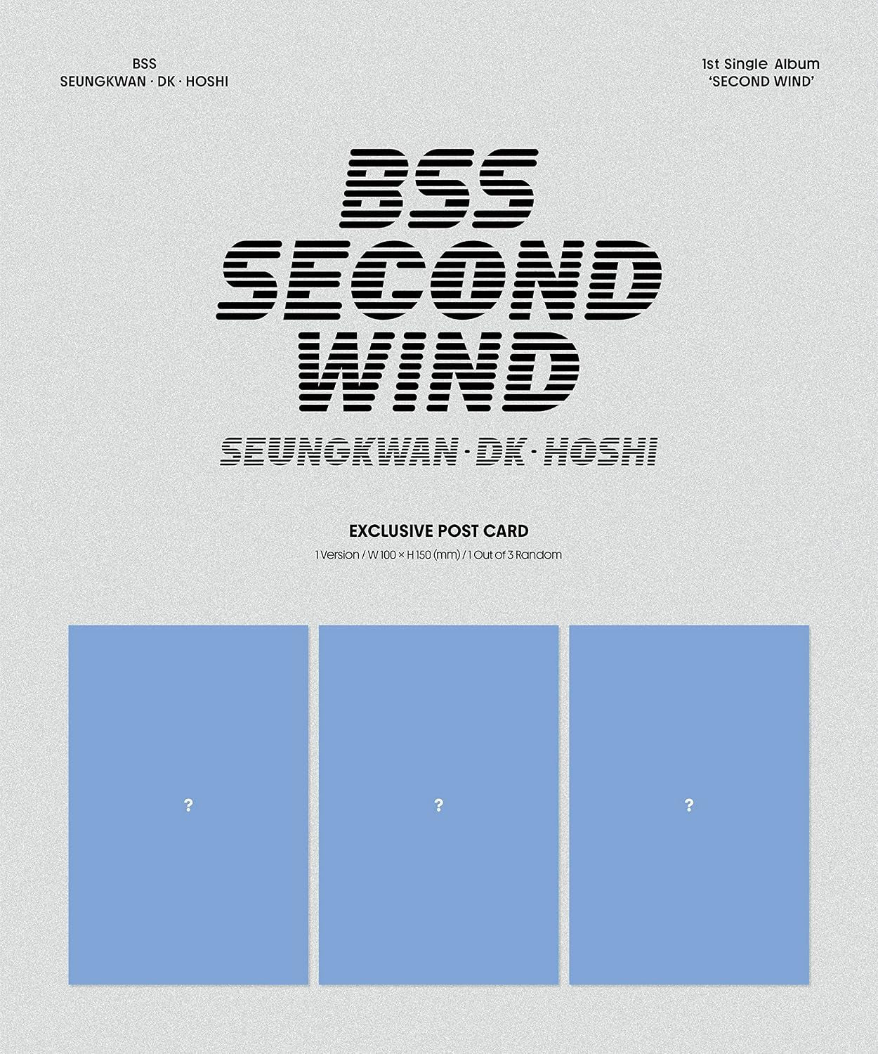 BSS 1st Single Album `SECOND WIND'