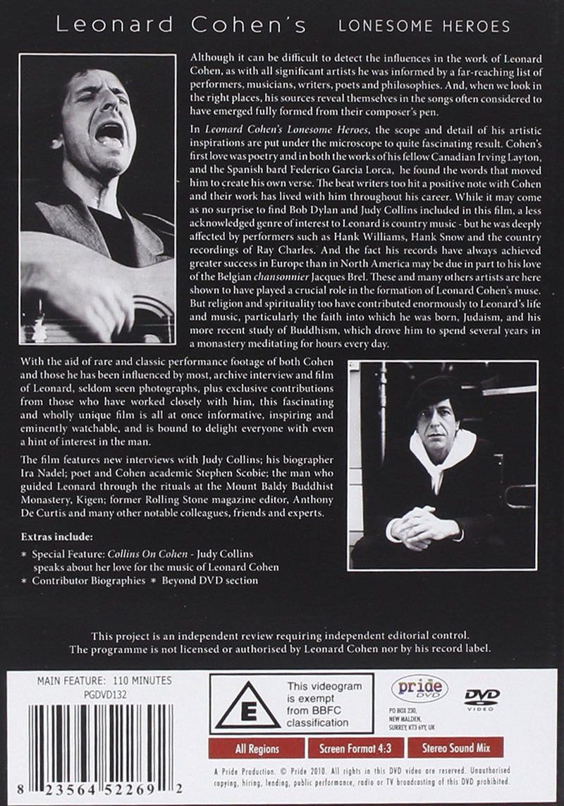 Cohen, Leonard - Leonard Cohen's Lonesome Heroes