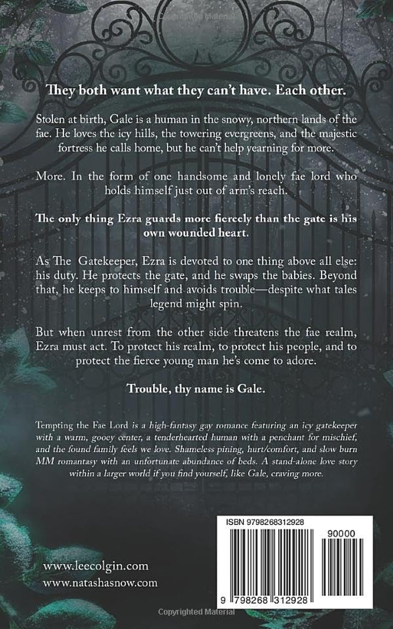 Tempting the Fae Lord; The Gatekeeper's Weakness: MM Fantasy Romance