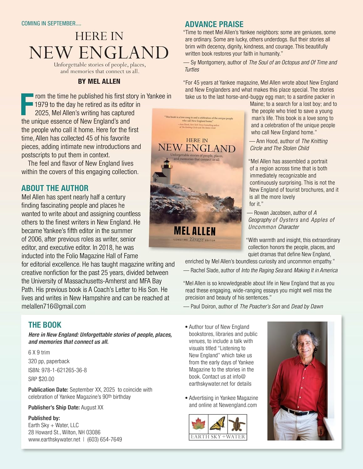 Here in New England: Unforgettable Stories of People, Places, and Memories That Connect Us All.
