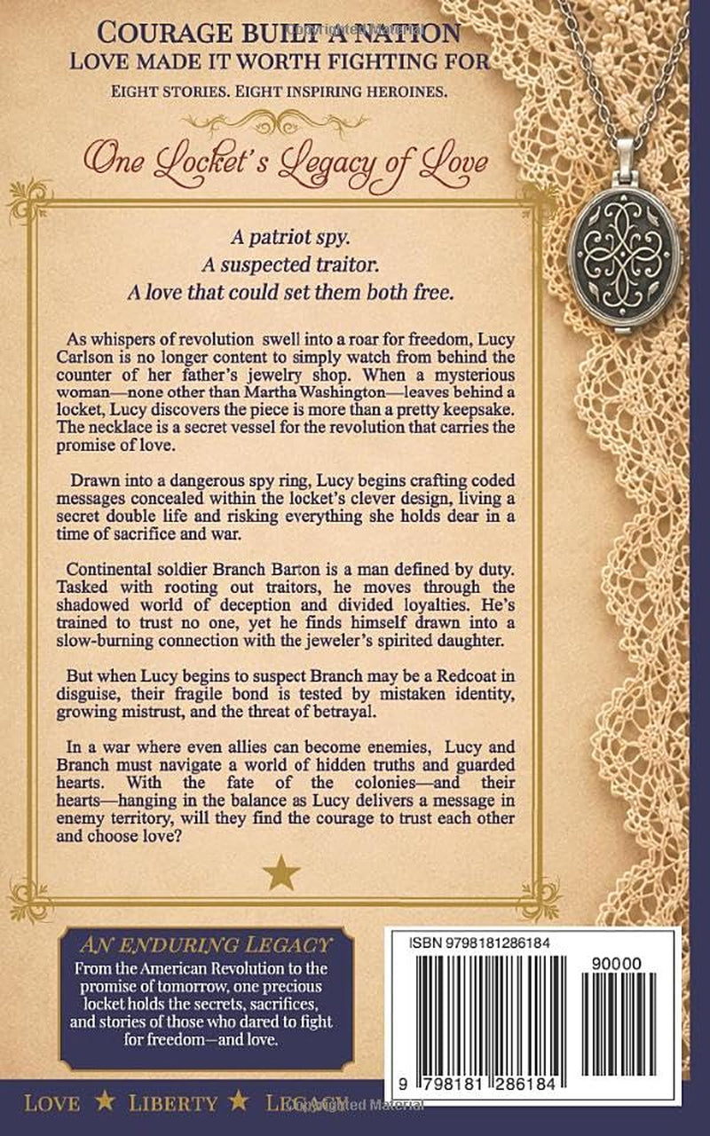 For Liberty and Love: Petticoats & Patriots Book 1: A Sweet Patriotic Romance Series Across American History
