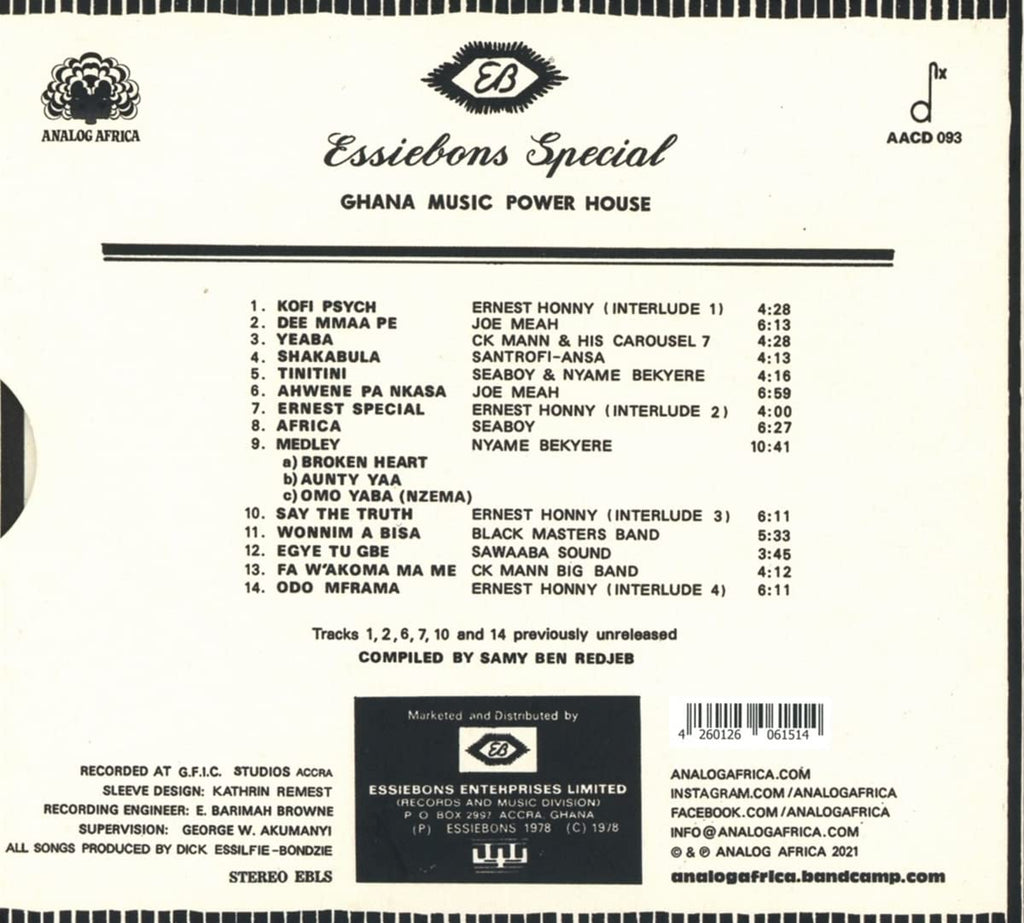 Essiebons Special 1973 - 1984 / Ghana Music Power House