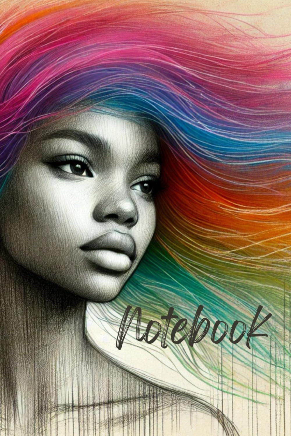 African American Art Notebook: 6 x 9 Inch Lined Notebook For Women And Girls | Stationery Gifts For Women