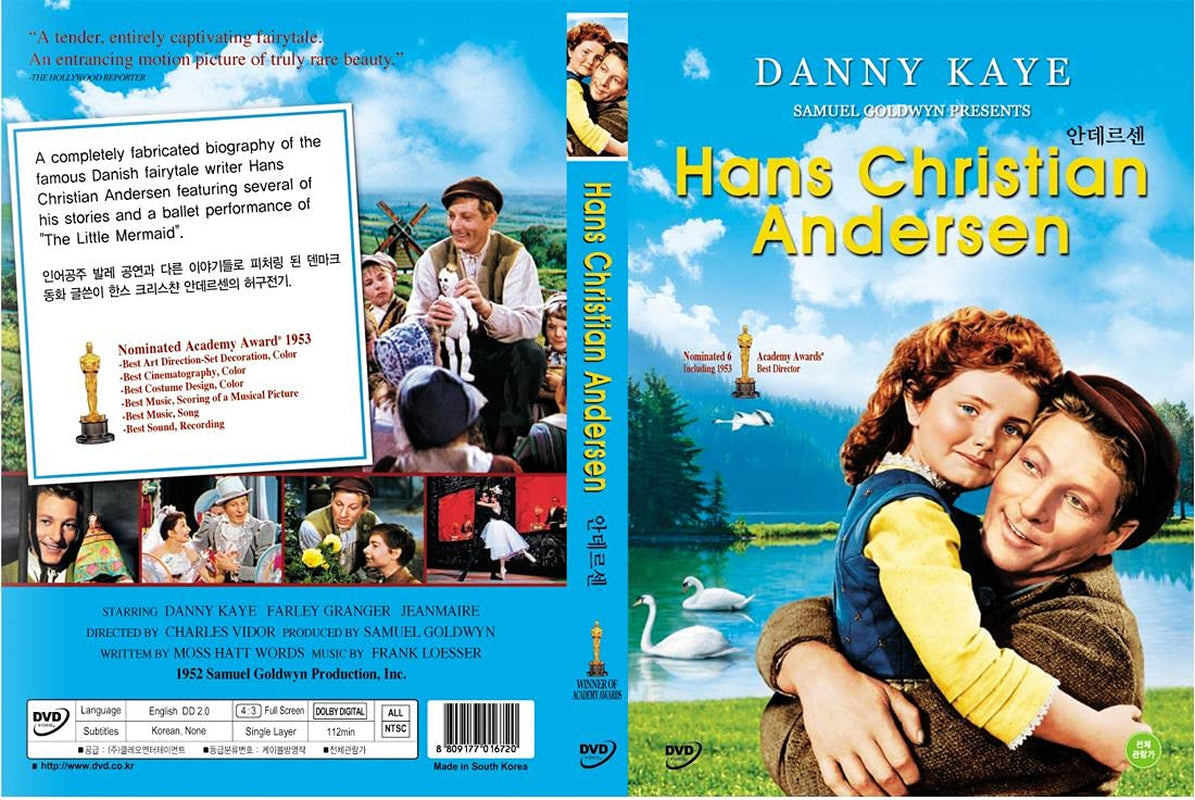 Hans Christian Andersen DVD (Import,region Free,sealed,new)
