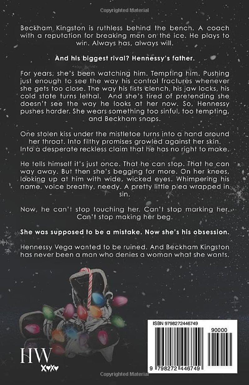 A Very Sinful Christmas: An Age Gap Hockey Romance (Sinful Spartans of SCU)