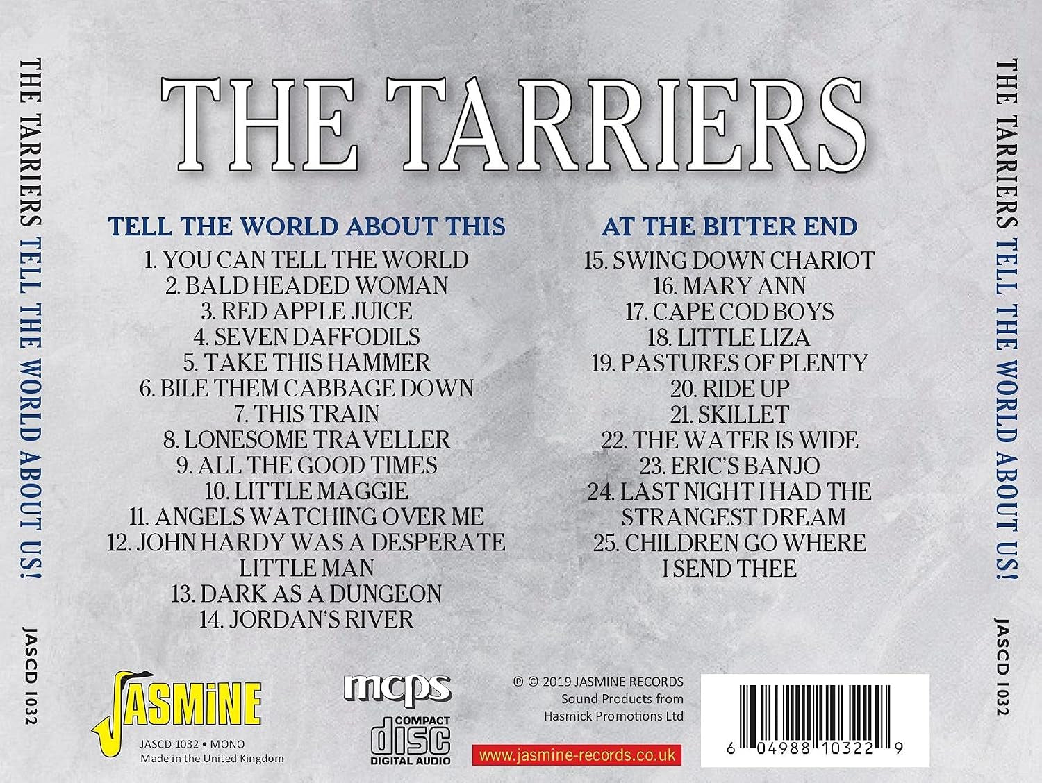 Tell The World About Us ORIGINAL RECORDINGS REMASTERED
