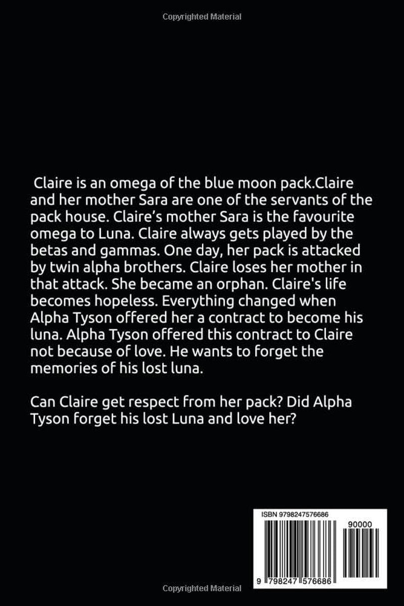The alpha's contracted luna