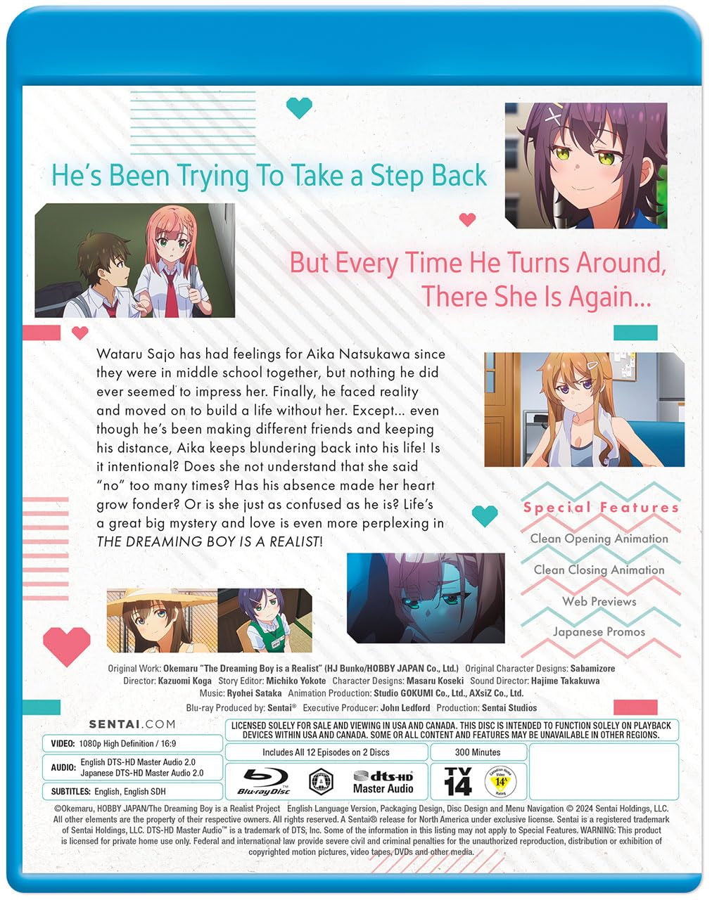 The Dreaming Boy Is a Realist: Season 1 [Blu-ray]